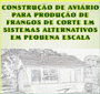 Cartilha orienta construção de aviários
