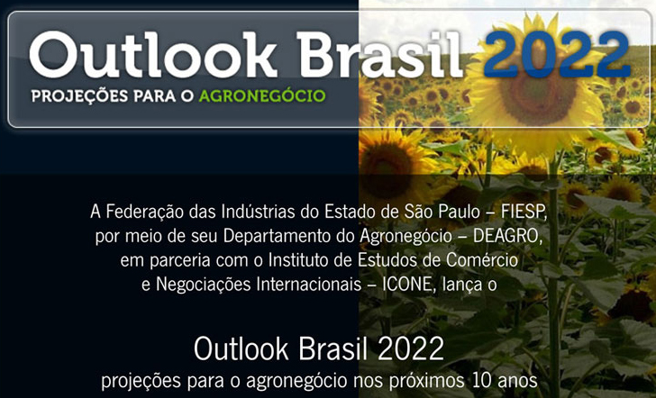 Fiesp lança estudo com projeções do agronegócio para 2022