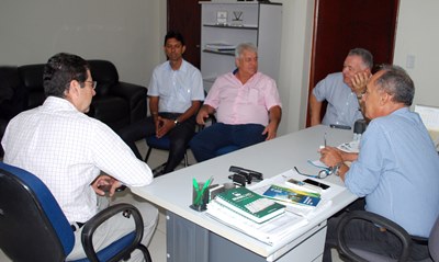 Executivos do grupo Asa fazem visita de cortesia ao presidente da Adapec