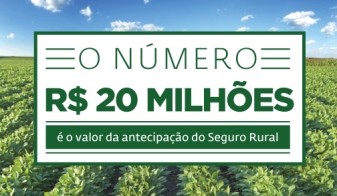 Mapa antecipa pagamento de subvenção ao seguro rural