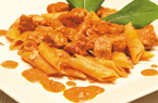 Filé de Frango ao Molho Rosé com Penne
