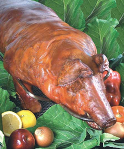 Leitão à Antonelli com Farofa Ideal