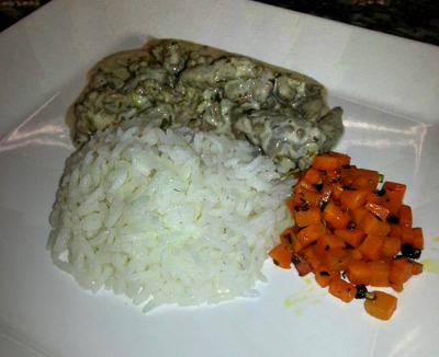 Strogonoff de Limão Siciliano