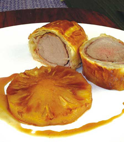 Filezinho com Abacaxi à Moda do Beto Trevisol