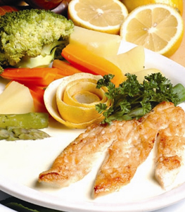 Filé de Frango ao Molho de Limão