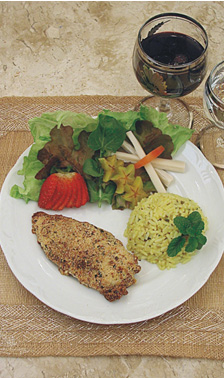 Frango Crocante Assado no Forno