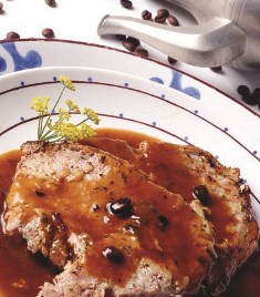 Carré Suíno ao Molho de Café