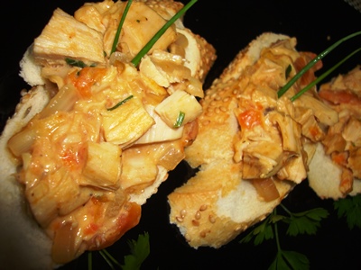 Bruschetta a la chester – por Cheff Mueller