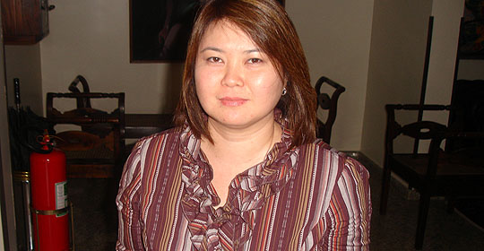 Luciana Miyagusku, pesquisadora do CTC/Ital