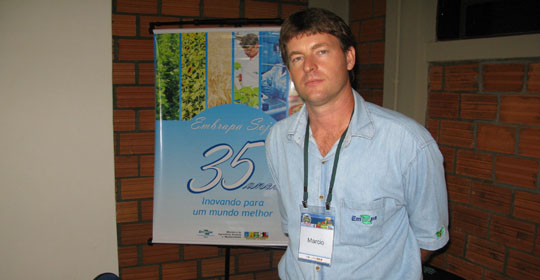 Marcio G. Saatkamp, pesquisador da Embrapa Suínos e Aves