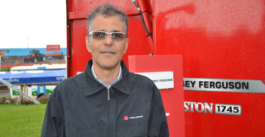 Roberto Ruppenthal Neto, gerente de Marketing de produtos da Massey Ferguson