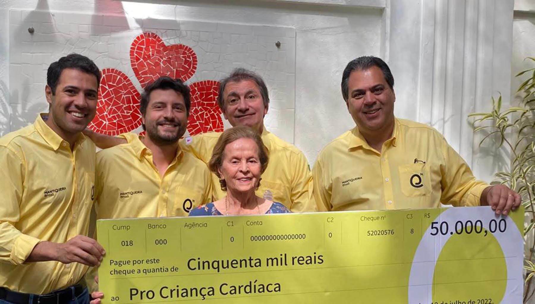 Ovos Solidários: Mantiqueira Brasil doa R$ 50 mil ao Hospital Pró Criança Cardíaca Ovos Solidários: Mantiqueira Brasil doa R$ 50 mil ao Hospital Pró Criança Cardíaca