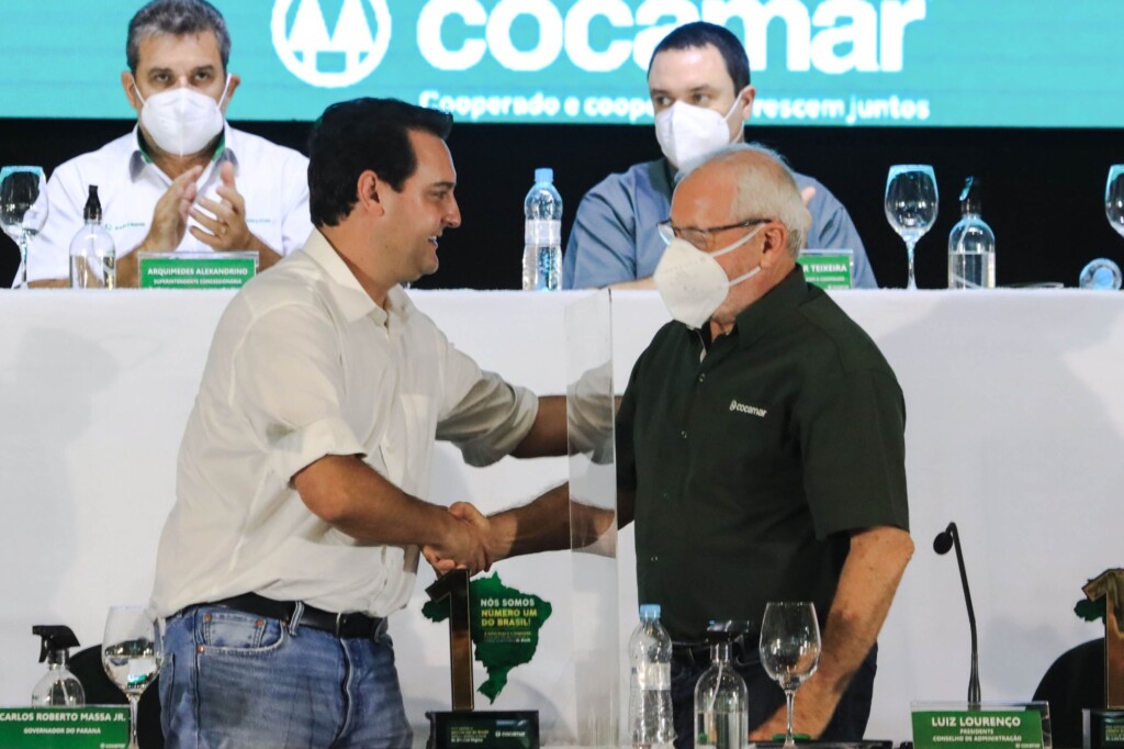 Na Cocamar, Ratinho Junior destaca apoio do Estado no agronegócio