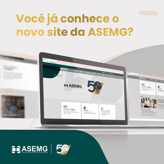 Asemg renova o layout de seu site, agregando mais informações e foco em mobilidade