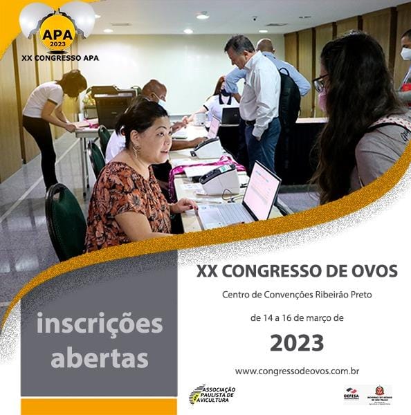APA divulga temário da XX edição do Congresso de Ovos