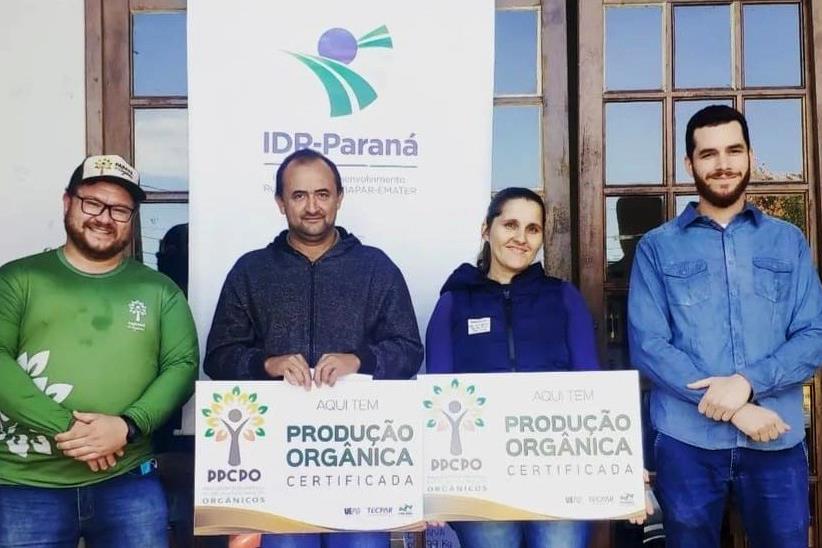 Com apoio do IDR-PR, agricultores de Ivaí conquistam certificação para produção orgânica