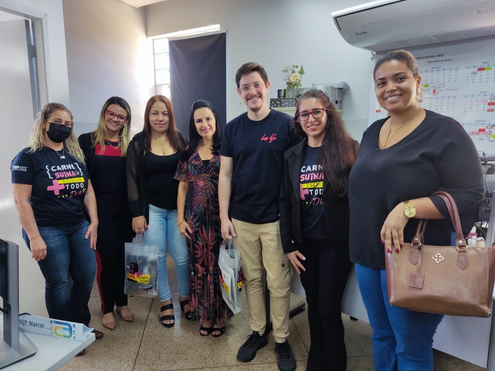 AGS e Secretaria de Estado da Educação de Goiás discutem parceria para ajudar a suinocultura AGS e Secretaria de Estado da Educação de Goiás discutem parceria para ajudar a suinocultura