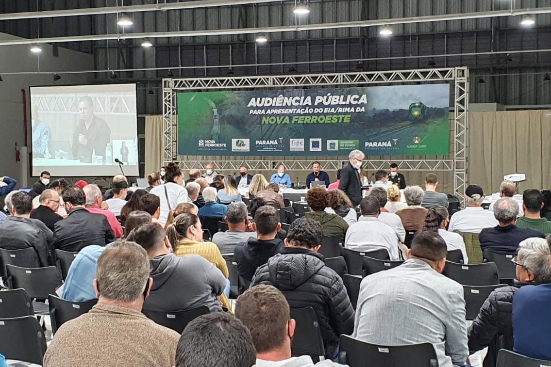 Mais de 2 mil pessoas já participaram das audiências públicas da Nova Ferroeste