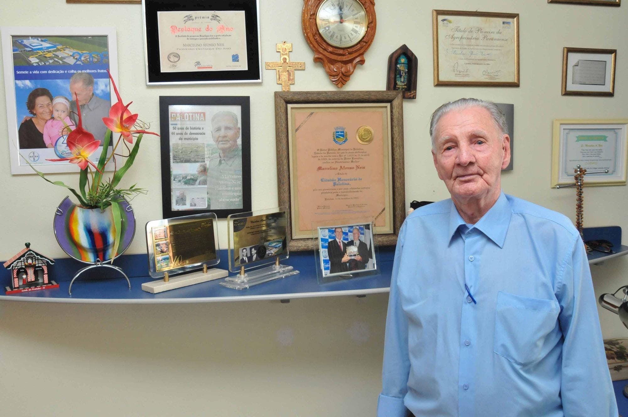 Morre o pai da C.Vale, Marcelino Afonso Neis