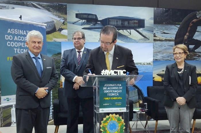 Acordo Embrapa-Finep aproxima ciência e setor privado