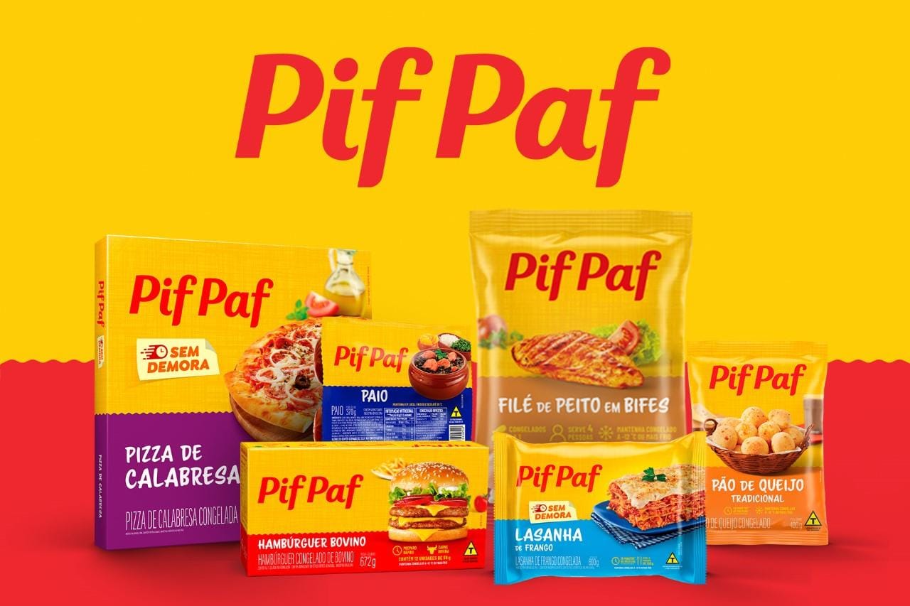 Pif Paf apresenta nova identidade visual e novas embalagens Pif Paf apresenta nova identidade visual e novas embalagens