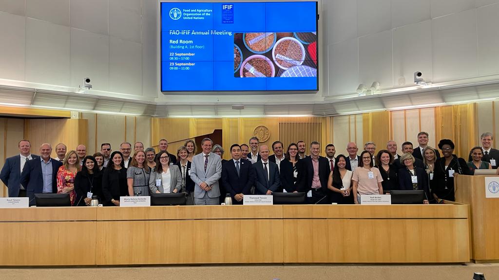 Sindirações participa da reunião IFIF FAO 2022 abordando assuntos regulatórios e técnicos do setor de alimentação animal