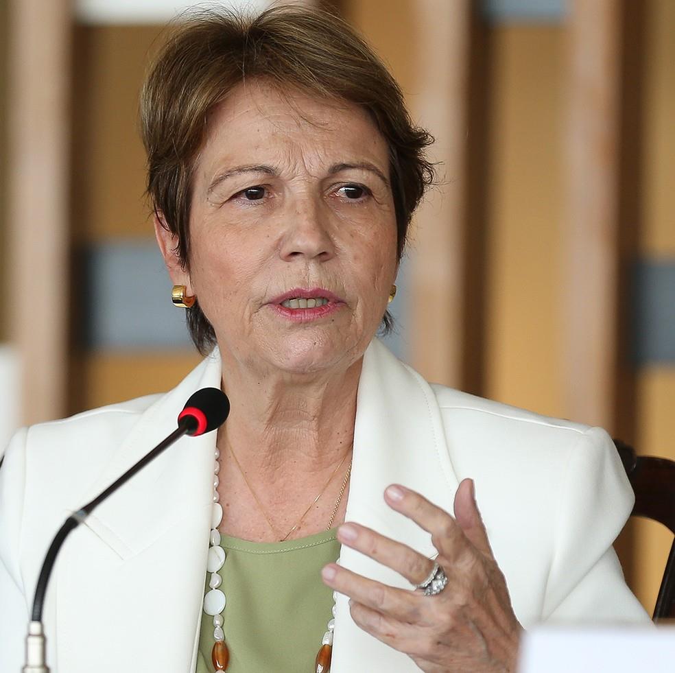 Tereza Cristina negocia garantia de fornecimento de insumos da Rússia