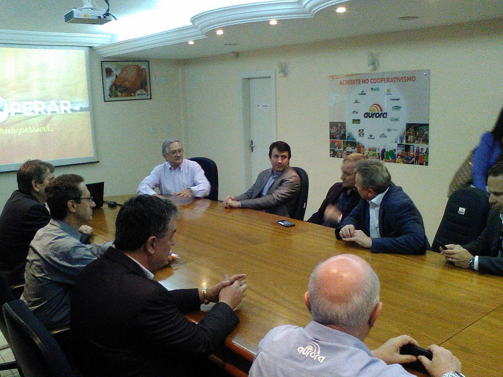 Ministro interino visita SC e fala de reabertura das exportações para UE