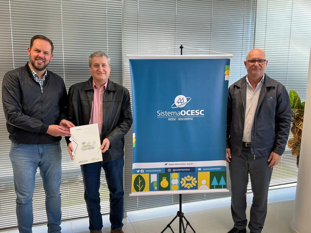 Ocesc recebe visita da Cerbranorte e Coopera
