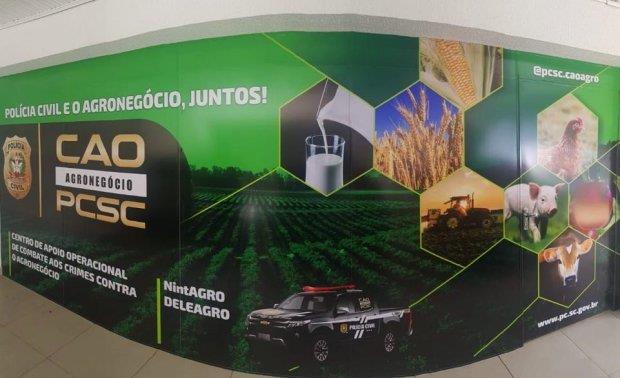 Em Santa Catarina, Polícia Civil ativa novos setores para investigação de crimes contra agronegócio