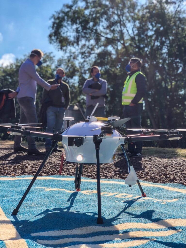 BRF testa drones para entregas em granjas integradas