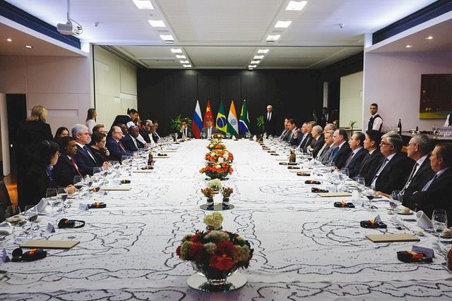 Tereza Cristina recebe ministros do Brics