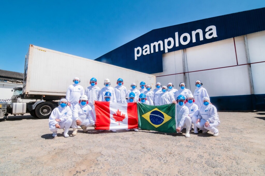 Pamplona Alimentos exporta primeiro lote de carne suína para o Canadá