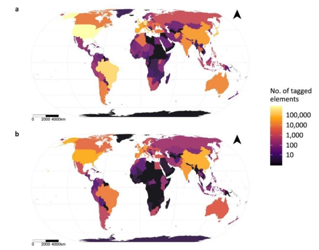 Mapa mostra produção global de energia eólica e solar Mapa mostra produção global de energia eólica e solar
