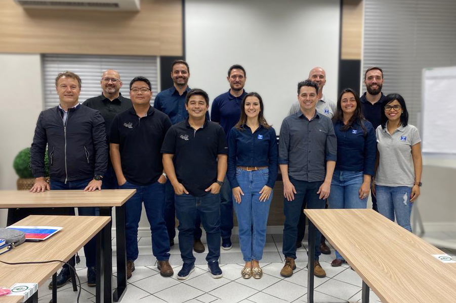 Departamentos Técnico e de Biológicos da Vetanco alinham projetos para o segundo semestre