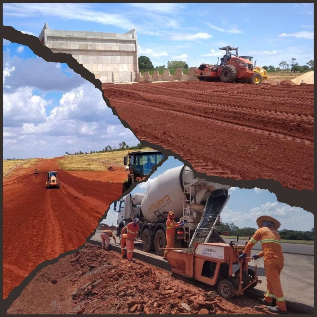 Pavimentação da Estrada da Boiadeira, no Paraná, avança