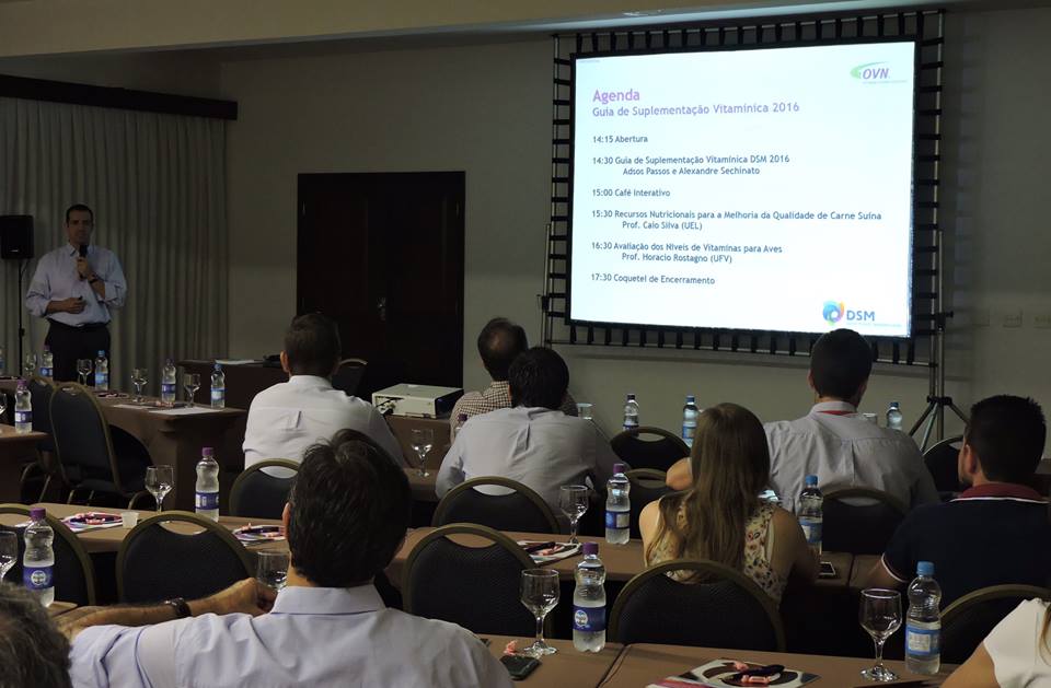 DSM promove suplementação de vitaminas para melhorar desempenho de aves e suínos