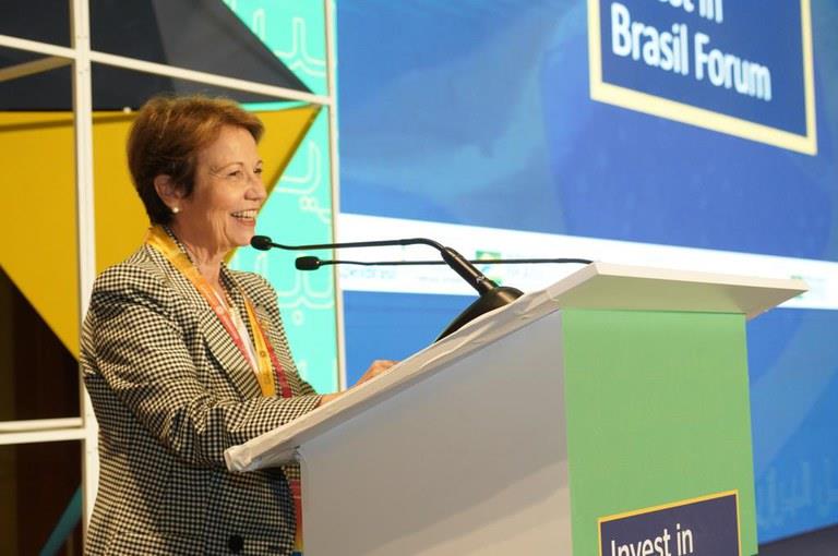 Ministra destaca oportunidades de investimento no agro brasileiro