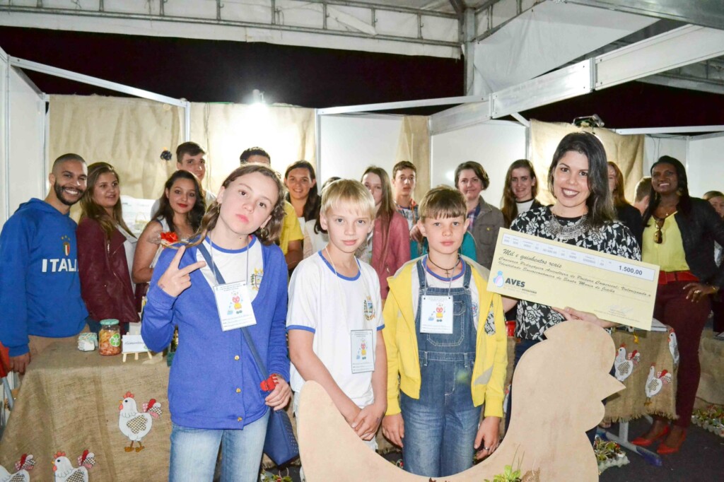 Casca do ovo é tema de trabalho premiado em Santa Maria