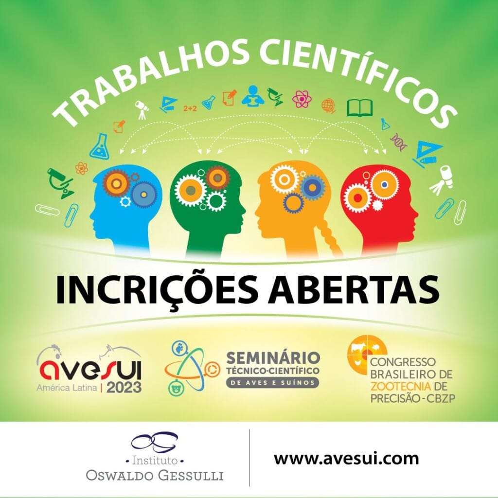Acadêmicos e pesquisadores já podem inscrever trabalhos científicos na AveSui 2023