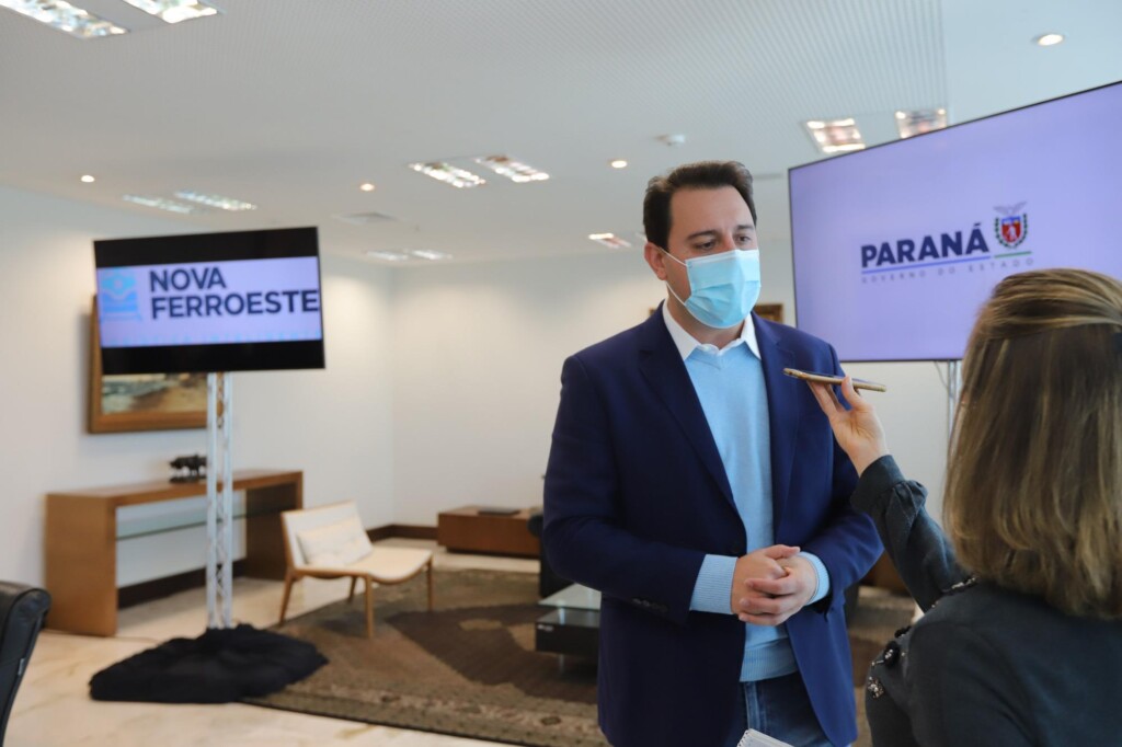 Ratinho Jr vai a Brasília discutir detalhes do projeto da Nova Ferroeste