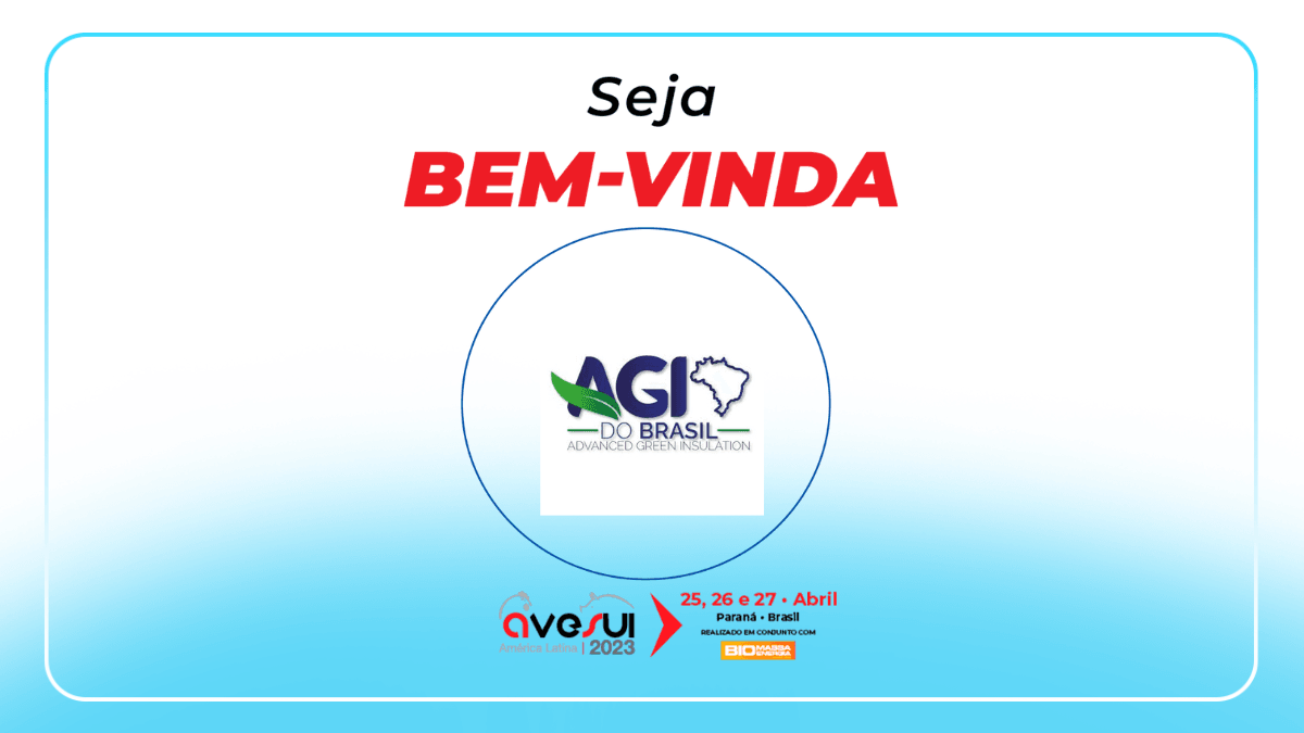 Isolamento térmico e acústico da AGI terão destaque na AveSui 2023 Isolamento térmico e acústico da AGI terão destaque na AveSui 2023