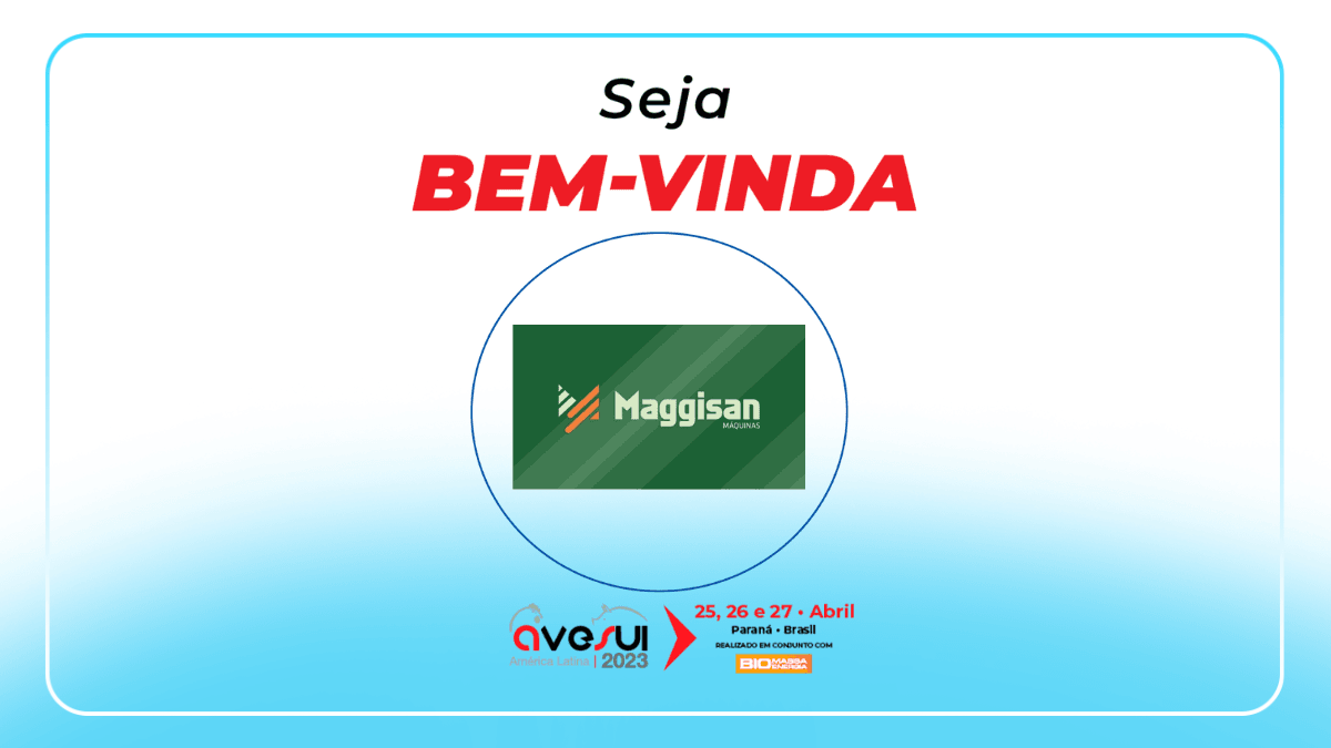 Maggisan destaca seus produtos voltados às fabricas de rações na AveSui 2023