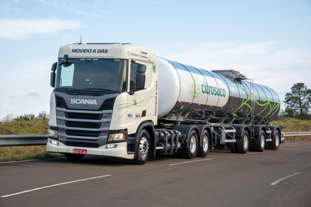 Empresas comprovam viabilidade no custo do transporte do caminhão movido a GNV