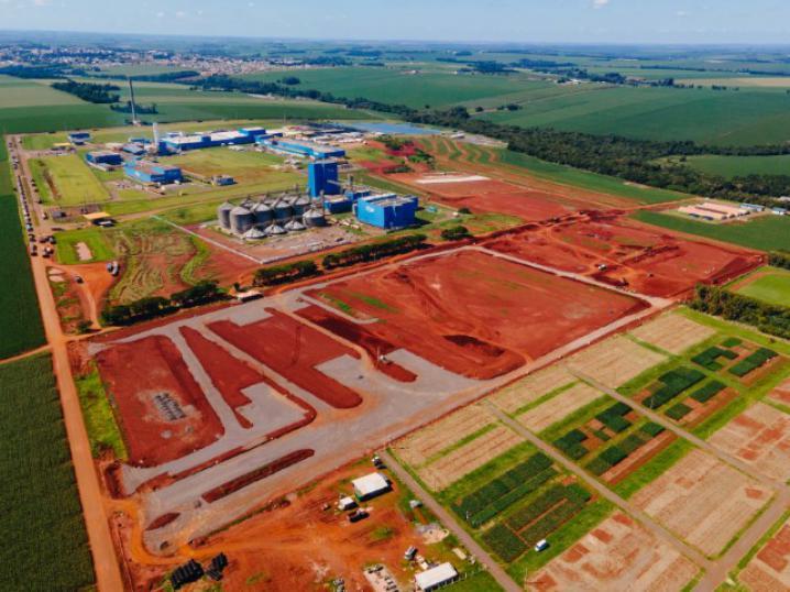 Avançam as obras da esmagadora de soja