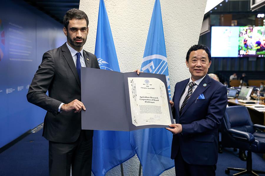 FAO destaca atuação da Embrapa para o alcance dos ODS