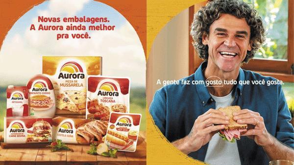 Aurora renova sua marca e embalagens de seus produtos