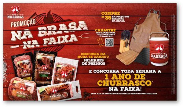 Perdigão premia consumidores com promoção “Na Brasa, Na Faixa”