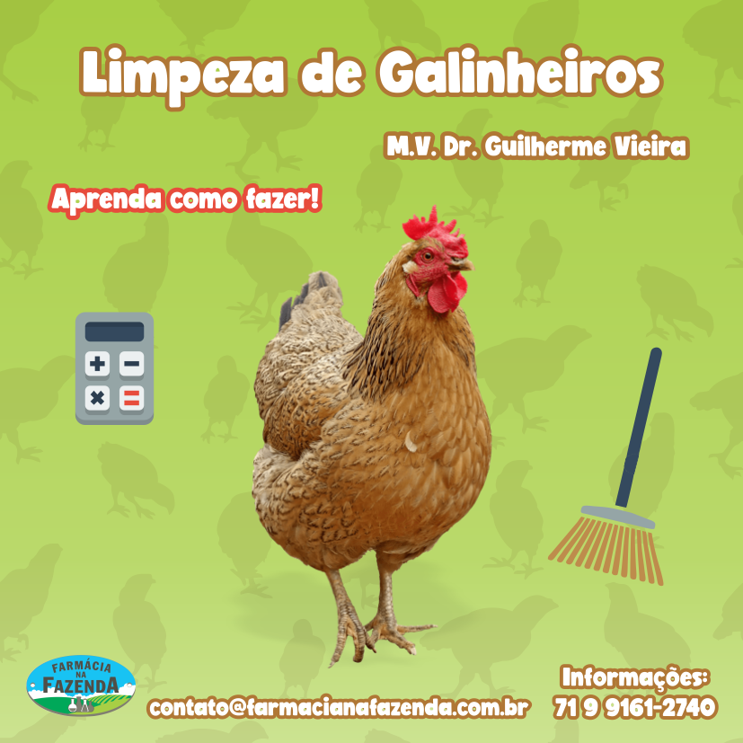 Produção de Galinhas Caipiras tem publicações especificas do Farmácia na Fazenda