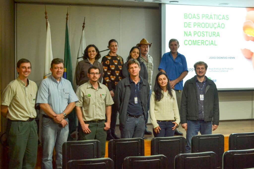 Embrapa Aves e Suínos inicia Projeto Boas Práticas de Produção de  Ovos em Santa Maria de Jetibá